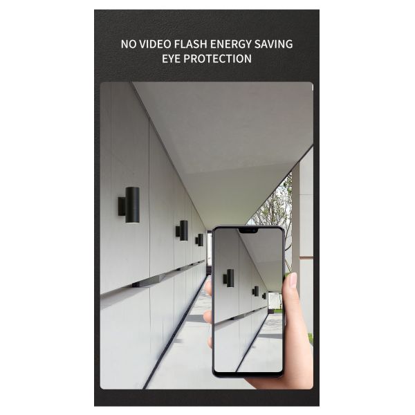 Double Head Shell E27 Simple Modern Garden Lamp LED Waterproof