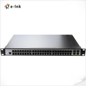 China L2+ 48-Port 10 100 1000T 802.3at PoE + 4-Port 100 1000X SFP Managed Switch wholesale