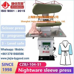 China LED plc  Industrial Nightclothes steam Pressing Machine LED PLC Control steam heating system on sale