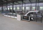 Corrugated Flute Laminator Machine Vacuum Servo 0-80 Piece / Min Electric Driven
