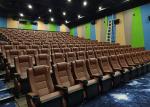 Anti Rust Public Theater Seating Movie Theater Furniture With Plastic Cup Holder