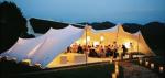 Commercial Party 5mx10m Waterproof Stretch Tent PVDF Coating For Wedding Event