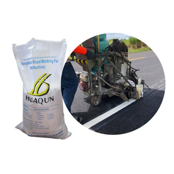 Anti-Slip Self-Drying White And Yellow Thermoplastic Traffic Road Marking Powder