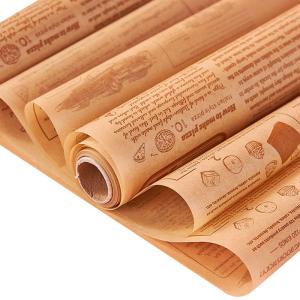 China White Parchment Paper Rolls Baking Paper Non-Stick Food Baking Paper For Cooking Roasting Grilling wholesale