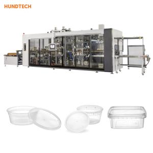 China Multiservo Fast Food Plastic Bowl Making Machine Thermoforming 0.8MPa wholesale