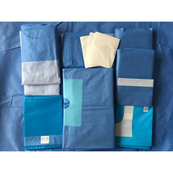 Disposable extremity pack,Lower limbs surgical pack with liquid collection pouch