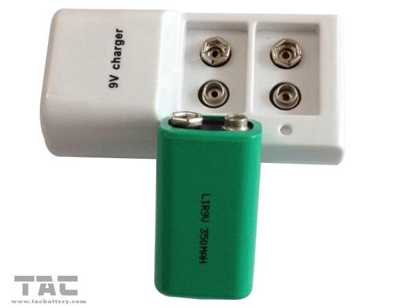 9V Rechargeable Lithium Ion Battery 350mAh