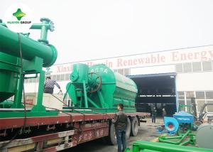 China Plastic Tyre Pyrolysis Oil To Diesel 2 Ton Gasoline Thermal Cracking wholesale