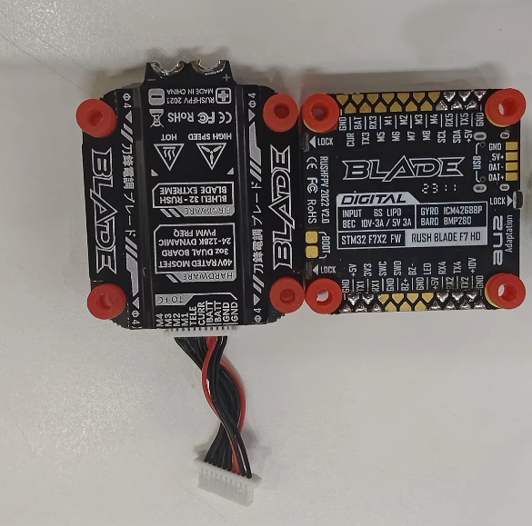 RUSHFPV RUSH BLADE V2 Stack F722 Analog Digital Flight Controller Extreme 60A 128K BLHELI32 4in1 ESC for FPV Drone