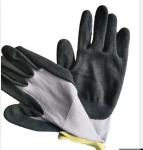 15 Gauge Nylon Spandex Liner With Sandy Nitrile Coated Safety Grip Industrial