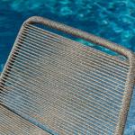 Minimalist Design Garden Set 2 Seating Outdoor Furniture Lounge Set for Poolside