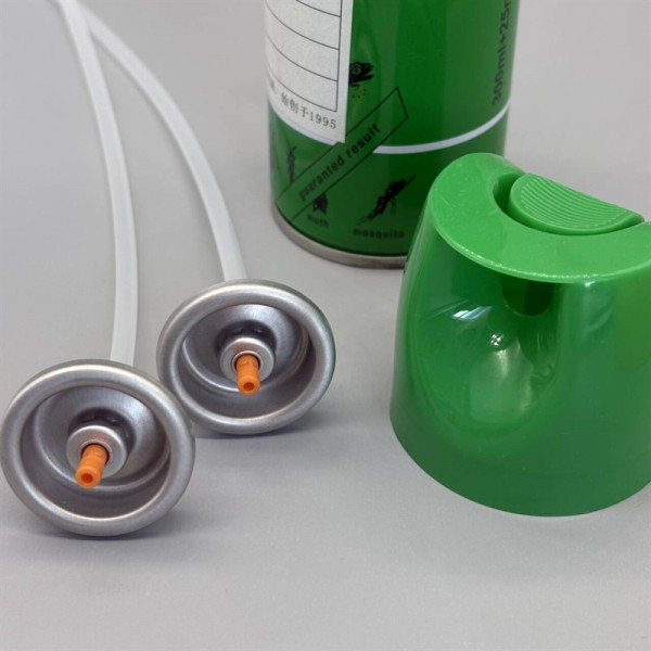Versatile water based insecticide valve actuator for multiple uses with adaptability