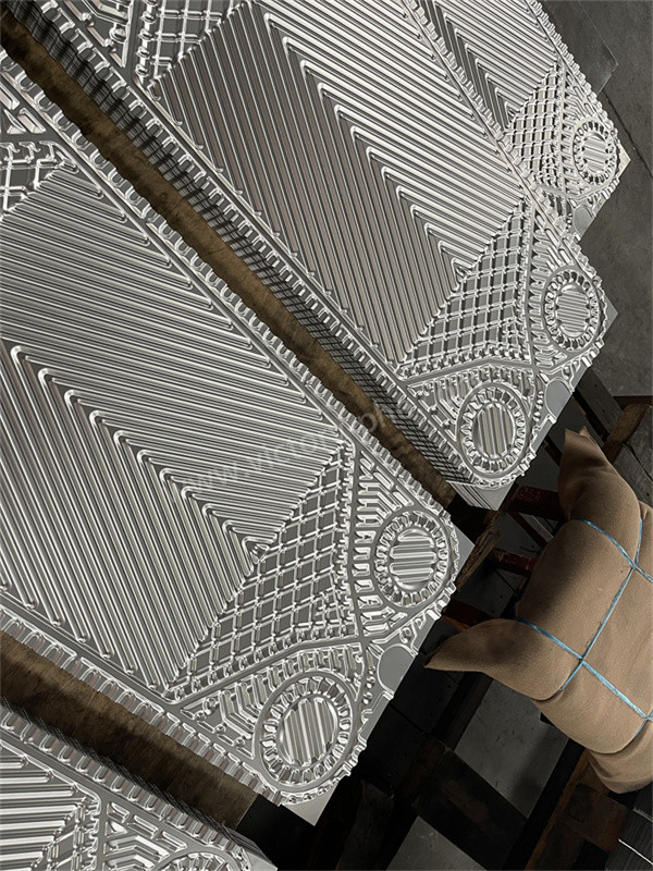 GEA Plate Heat Exchanger Plates Customised Titanium Material