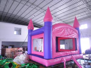 China Mini Inflatable Bouncer , House Inflatable Jumping Bed For Kid wholesale