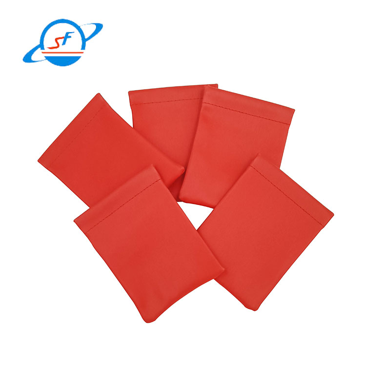 8*8cm Leather Jewelry Packaging Pouches For Necklace Earring