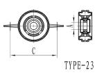37230 22042 Center Driveshaft Support Bearing Toyota Cressida 1976-1984 4M