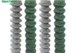Privacy Rhombus 6ft Chain Link Fence For Playgrounds