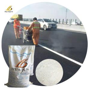 China 10% Premixed Glass Beads Pavement Marking Customized Reflective Thermoplastic Road Marking Paint wholesale