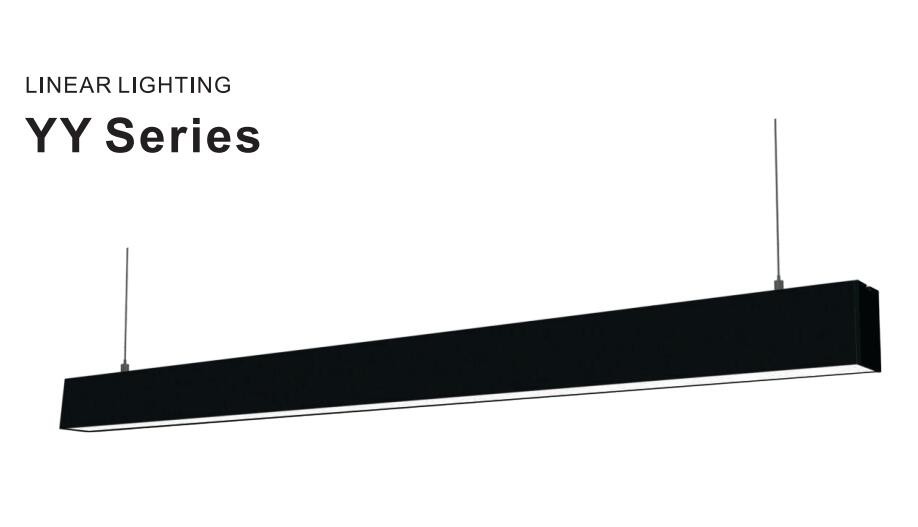 72W 6000LM Architectural Linear Led Lighting , Linear Office Lighting High Lumen