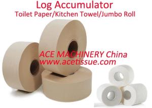 China Automatic Toilet Paper Log Accumulator For Kitchen Roll 200 Log Capacity wholesale