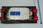 Horizontal Inline Splice Enclosure 4 Cable Ports Max 144 Core For FTTH