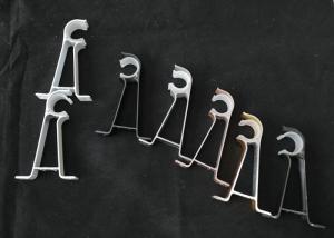 China 9cmx5.5cm Aluminium Alloy Metal Pipe Holder wholesale