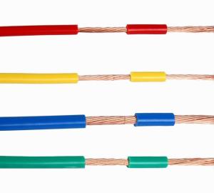 China 450/750V Pure Copper Conductor Single Core PVC Insulated Flexible Electric Wires wholesale