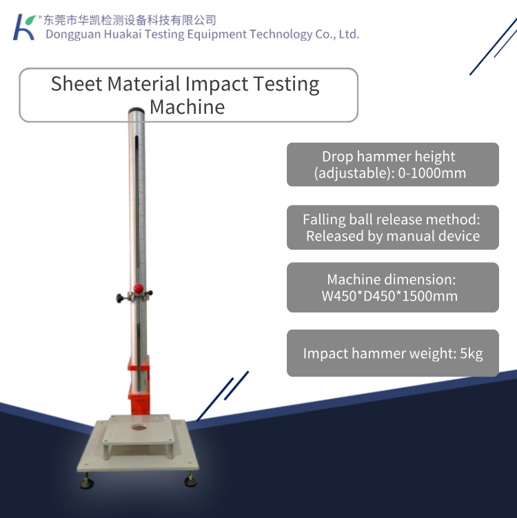 Drop Weight Impact Tester for PP PT Honeycomb Panels Board Impact Testing Machine