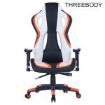 Home Executive Racing Office Chair With Footrest 350lbs Loading Capacity