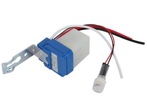 China Automatic Day Night Photocell Light Sensor 6A PC Plastic For Flood Street Light wholesale