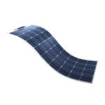 150W 3.2mm Tempered Low Iron Glass Mono PREC Flexible RV Solar Panel for Boat