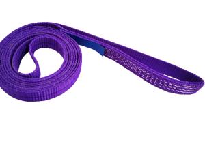 China Flat 100% Polyester WLL 1000kg Endless Webbing Sling wholesale