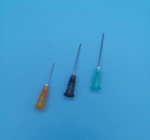 China Olive Green Disposable Syringe Needles Inclined Injection Needle Out Diameter 3.4mm 10G wholesale