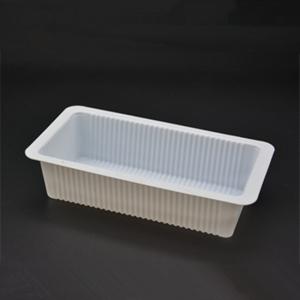 China 200 X 105 X 48Mm Disposable Cookie Tray White Disposable Trays With Lids For Biscuit wholesale