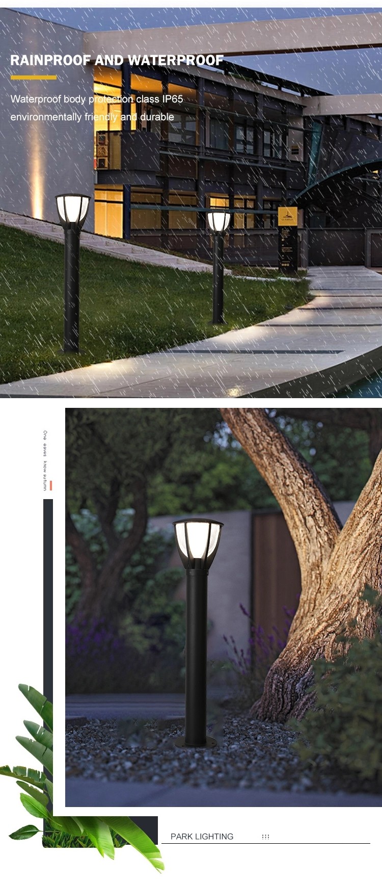 High Transmission Outdoor Lawn Lights For Garden Ip65 Rainproof 10 Watt