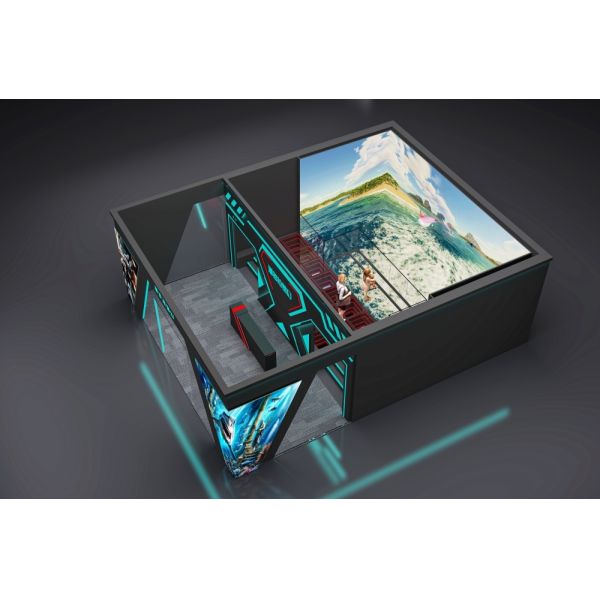 Innovative LED Projection Cinema System for Advanced Spatial Visual Experience
