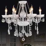 Orbit chandelier with crystals for Living room Dining room Lighting (WH-CY-136)