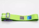 Any Color Personalised Suitcase Straps , Travel Bag Straps With Plastic Buckle