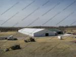 Large Temporary Warehouse Tent 20m 30m Width Waterproof For Outside Industrial