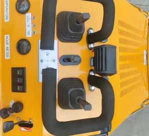 China Small Stand On Skid Steer Mini Loader Machine With Bucket 300KG ISO9001 wholesale