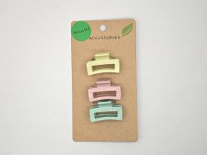 China Hair Claw Clip with Various Color Arrangement and Custom Sizes wholesale