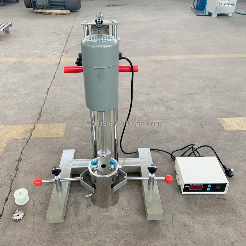 1 L Max. Loading Volume Chemicals Electric Lab High Shear High Speed Disperser Mixer