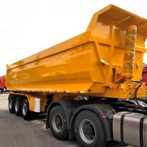China ROHS Semi Truck Dump Trailer Tool Box Accessories Tractor Trailer Dump Trailer on sale