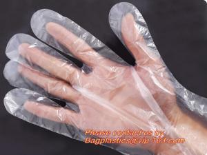 China PE Disposable Gloves,Disposable Embossed Food Cleaning Household PE Gloves,Disposable clear plastic pe gloves for food u wholesale