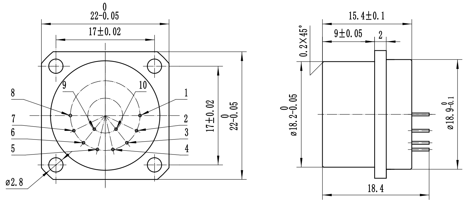 Small High Temperature Accelerometer For Measuring Oil Wells Inclination