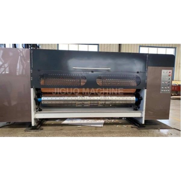 Chain Feeding Printing Slotting Machine Fruit Packaging Box