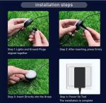 15 Bulbs 10m RGB Other LED Lights Lawn Light Post Tuya APP Control