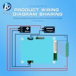 9S 10S 11S 28V 36V 37V E-Two Wheeler BMS Intelligent Solution For Lifepo4 Li-Ion