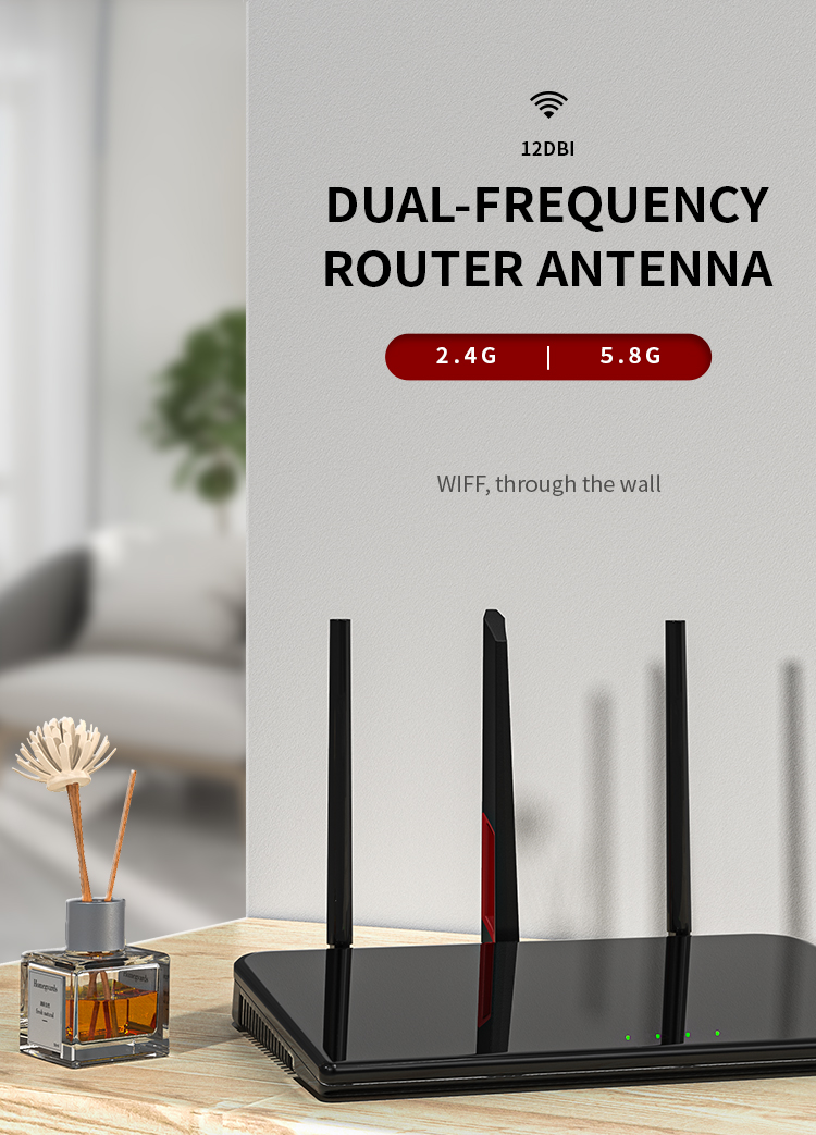 Long Range 50W LTE MIMO External Directional 5G 4G Rubber Router WiFi Outdoor Antenna