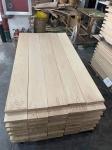 Natural European White Oak Veneer For Engineering Thickness 1.2mm Width 190mm